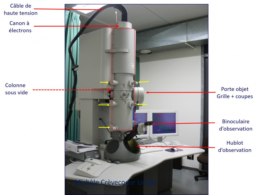 Parties du Microscope